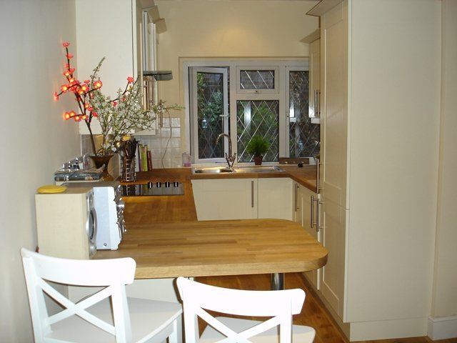 Solid oak worktop